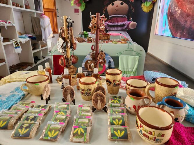 Inauguran exposición de Pinal de Amoles en Punto México