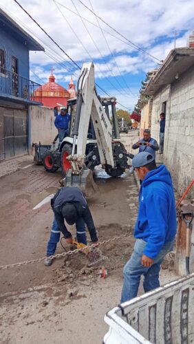 CEA trabaja en rehabilitación hídrica en El Jagüey, Ezequiel Montes
