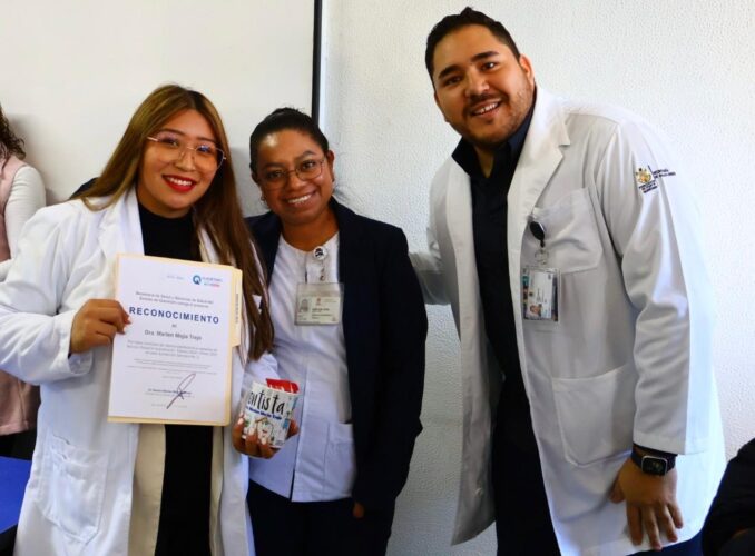 Jurisdicción Sanitaria No. 2 reconoce a pasantes de odontología por su labor en comunidades queretanas