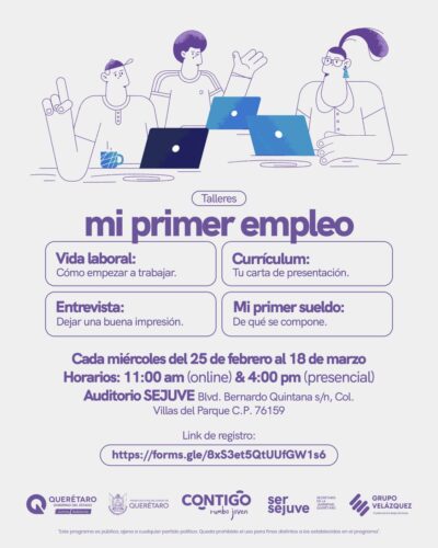 Aprender a empezar: talleres para el primer paso laboral de las y los jóvenes