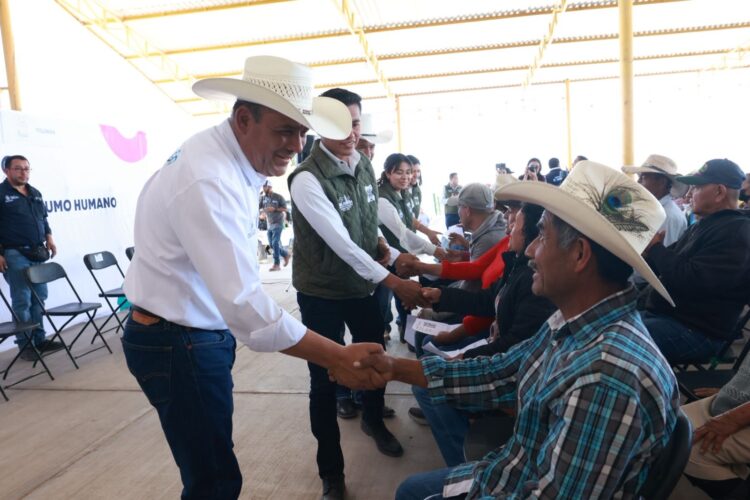 Productores de la Sierra reciben apoyo emergente ante sequía