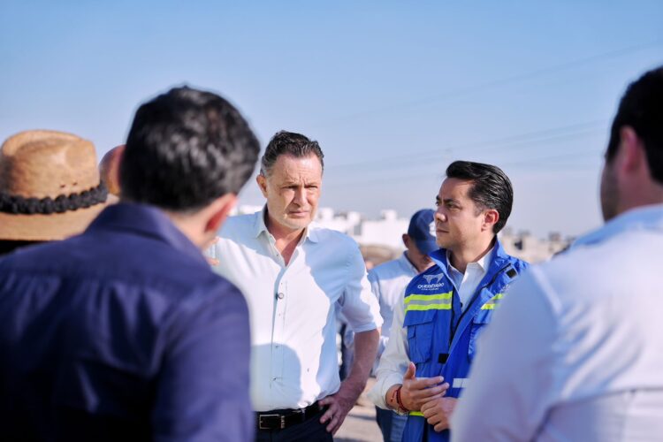 Infraestructura contra la lluvia: supervisan avances en Menchaca-Peñuelas