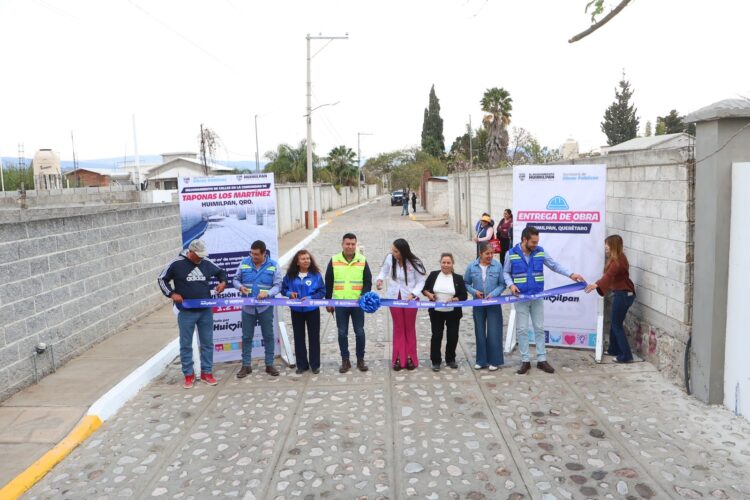 Taponas Los Martínez estrena calle: la obra que transforma la vida diaria