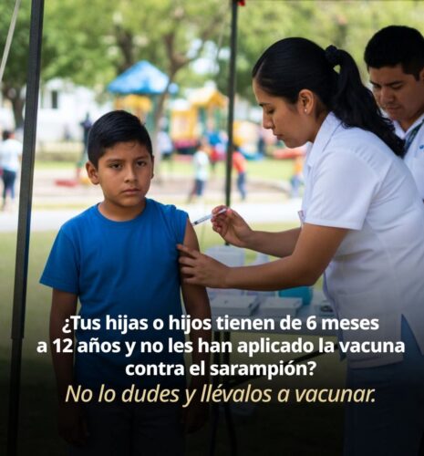 Querétaro intensifica vigilancia y vacunación para contener el sarampión