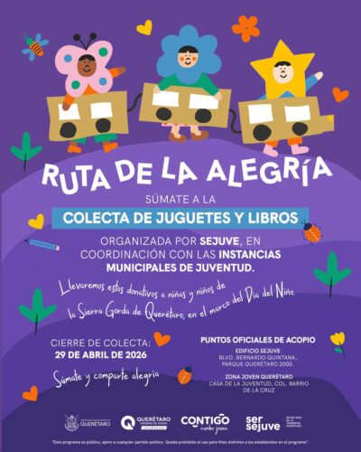La alegría como camino: SEJUVE y los gestos que viajan a la Sierra Gorda