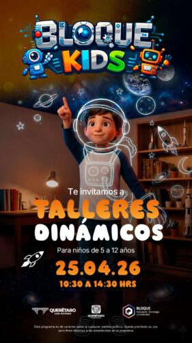 El juego como puerta al conocimiento: BLOQUE Kids y la curiosidad tecnológica en Querétaro