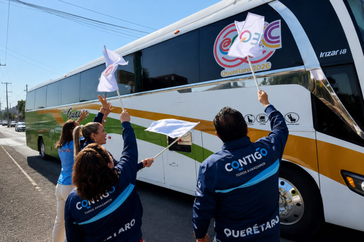 El viaje de las y los jóvenes que parten a defender los colores de Querétaro