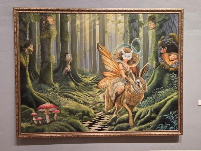 Desobedecer la mirada: un viaje pictórico entre sueños y símbolos