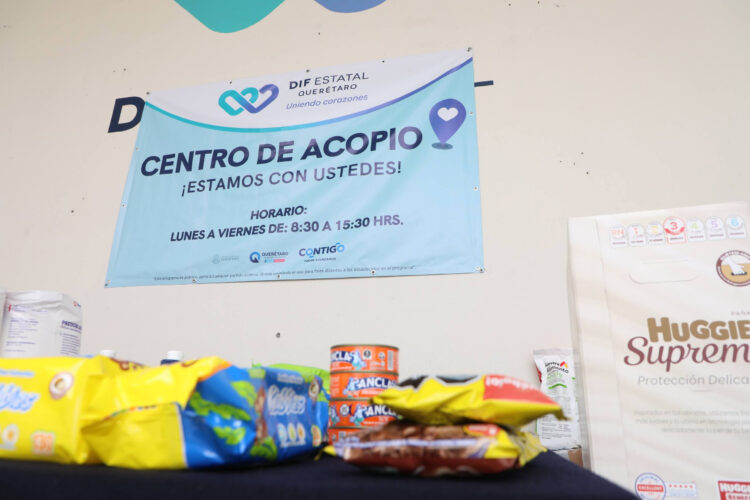 Cinco toneladas de solidaridad parten desde Querétaro hacia una causa compartida