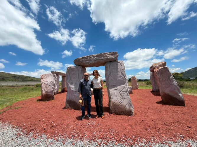 Las piedras que guardan memoria en el camino de Huimilpan