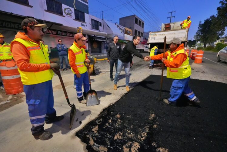 La ciudad que se repara mientras duerme