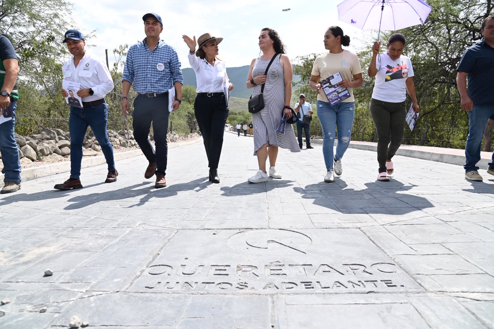 En Arroyo Seco, una calle que cambia para mejorar el camino