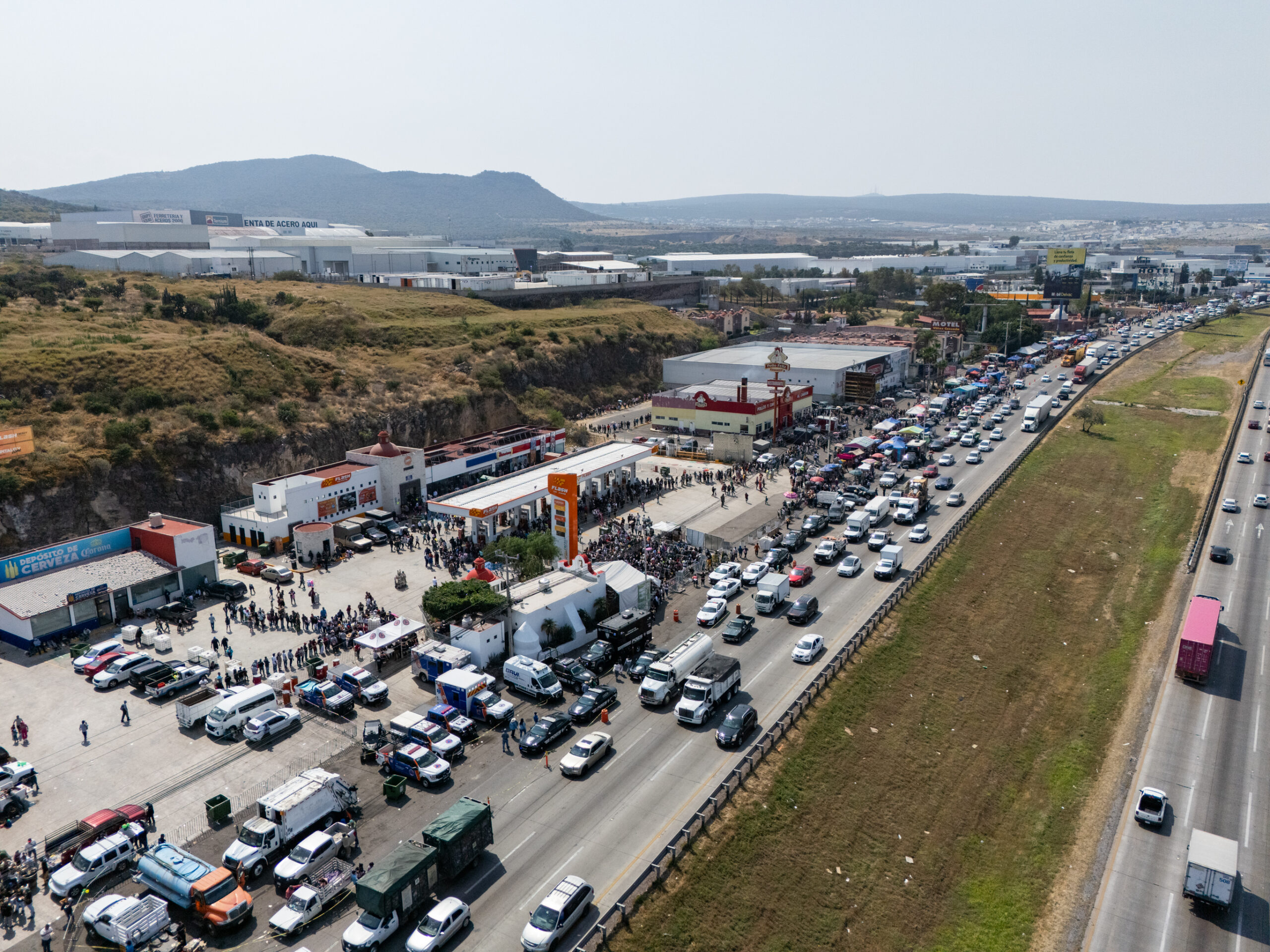 La Noria, entre la devoción y el cuidado de quienes llegan a San Judas Tadeo